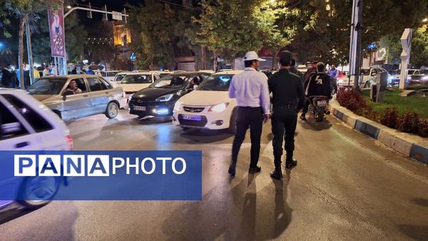 شادی مردم پس از انتقام وعده صادق ۲ در بجنورد