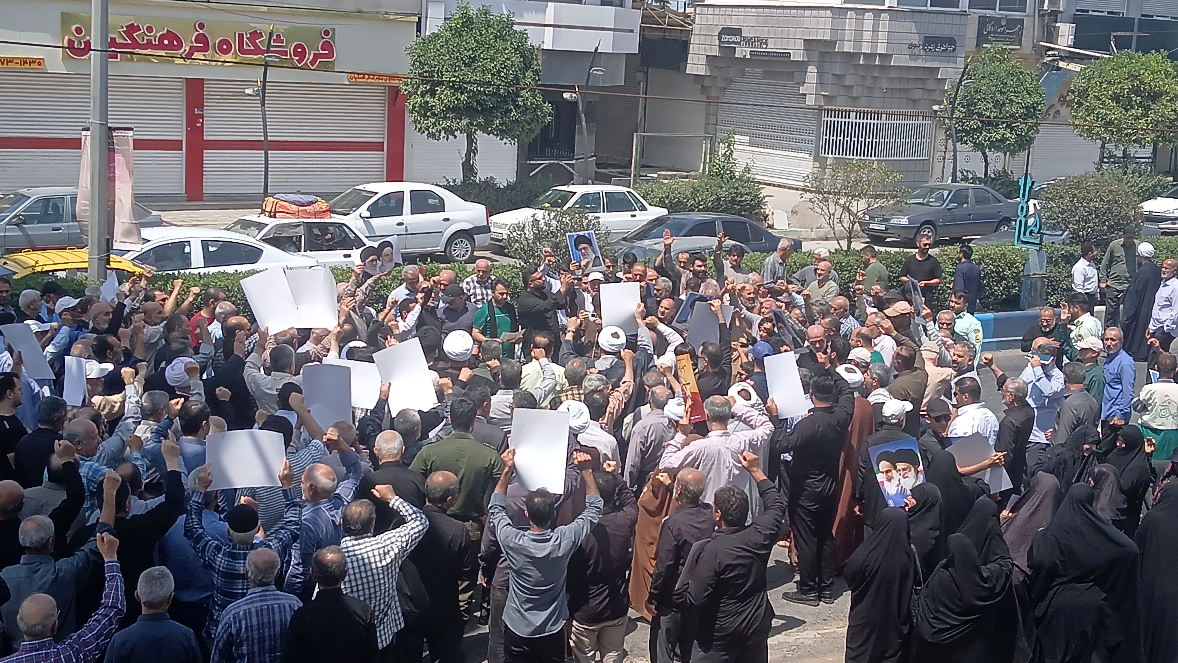 جمعه‌های خشم و نصر در شهرستان محمودآباد