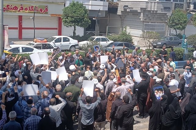 جمعه‌های خشم و نصر در شهرستان محمودآباد