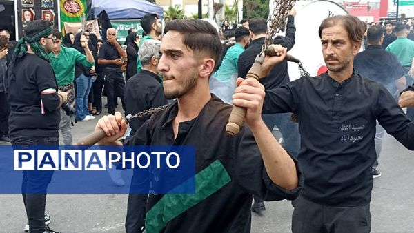 عزاداری تاسوعای حسینی در محمودآباد 