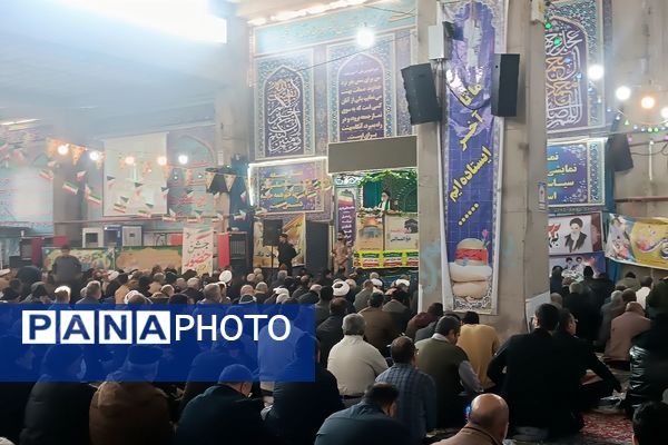 نماز عبادی و سیاسی جمعه در اولین روز از دهه فجر در نیشابور 