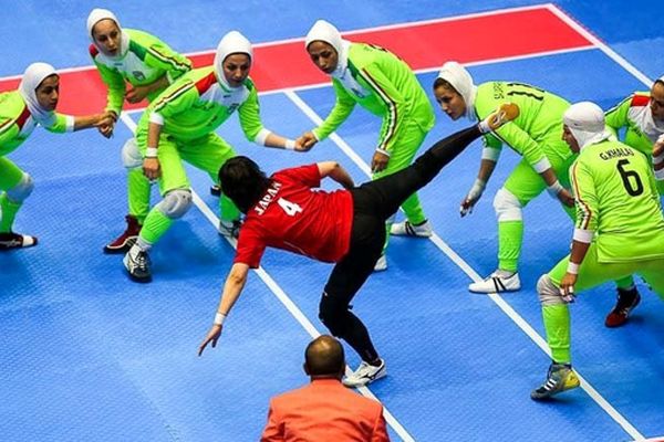 حضور نماینده خراسان‌شمالی در اردوی تیم ملی کبدی دختران