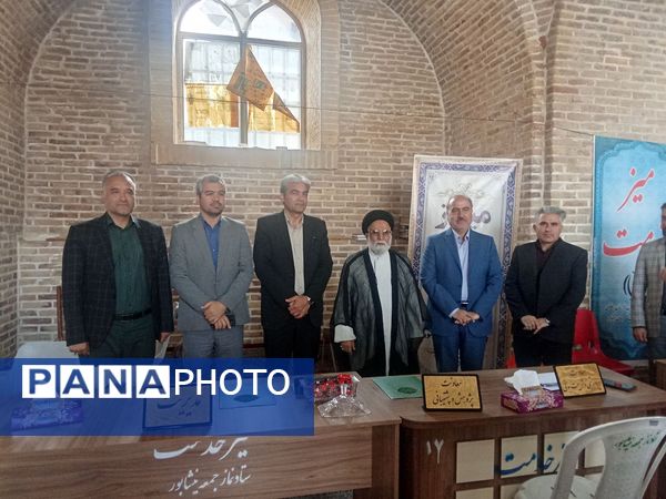 میز خدمت اداره آموزش و پرورش نیشابور در هفته دوم آبان ماه