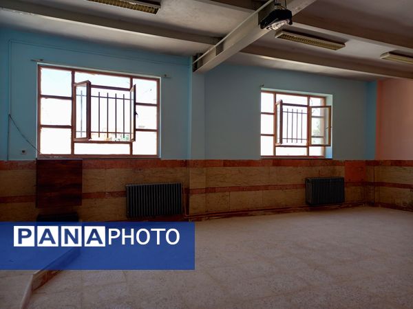 بازسازی و نوسازی مدرسه ستایش شهرستان ملارد در آستانه بازگشایی مدارس