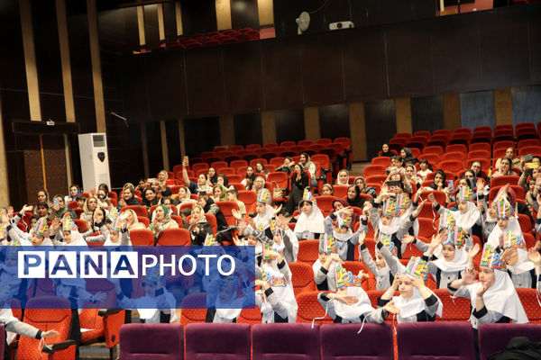 برگزاری جشن الفبای دانش‌آموزان دبستان دخترانه سما شیروان