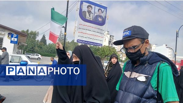 فریاد امت و راهپیمایی بشارت نصر در شهرستان محمودآباد