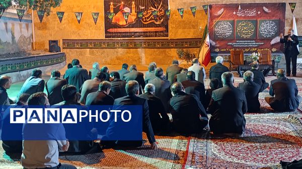  عزاداری هیئت اجتماع حسینی در ناحیه 7 مشهد