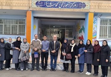 بازدید رئیس هیئت جانبازان و توان‌یابان مشهد از دبستان چندمعلولیتی کوشا
