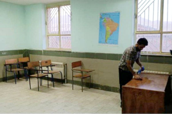 مدارس بیرانشهر در آستانه آغاز سال تحصیلی جدید آماده استقبال از دانش‌آموزان شدند