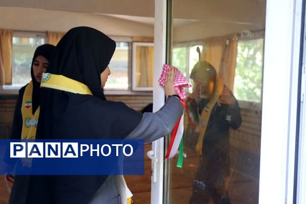 پیش اردوی ملی پیشتازان دختر سازمان دانش‌آموزی آذربایجان شرقی