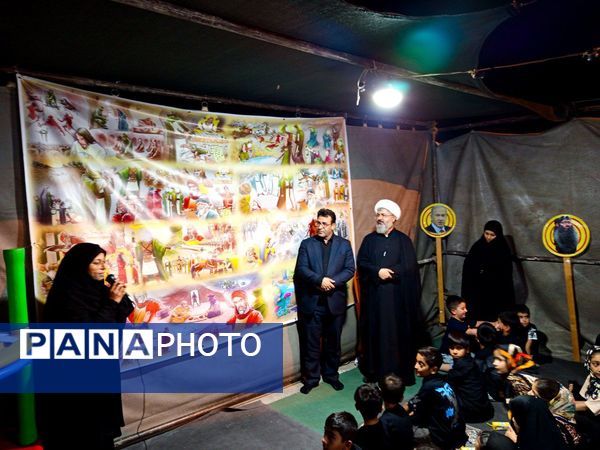 موکب غنچه های حضرت علی اکبر(ع) ؛ میزبان قدم های مسئولین کاشمر 