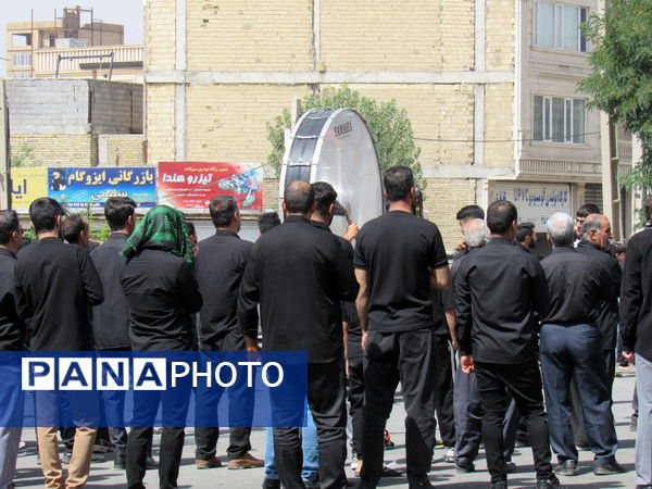 مراسم تاسوعای حسینی در کامیاران 