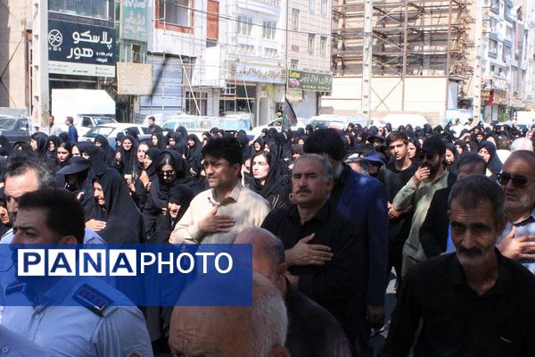 تشییعی که بهارستان را یکپارچه عزادار و مفتخر کرد
