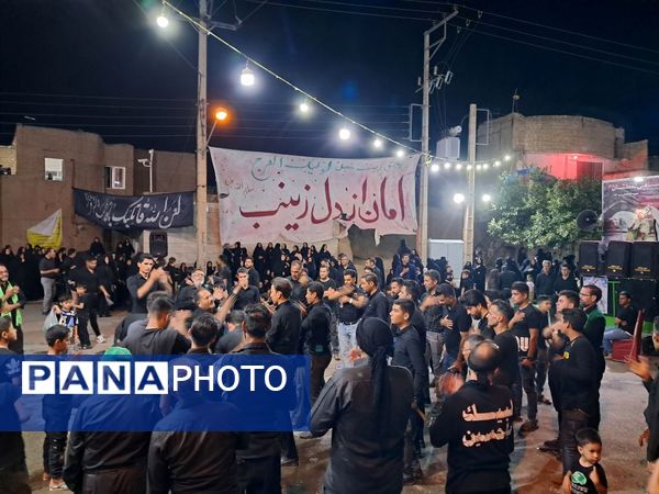 اجتماع بزرگ هیئت دهستان بزرگ رزق‌آباد شهرستان کاشمر 