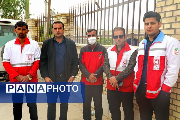 اجتماع همایش «شکوه اقتدار» بسیجیان در لنده