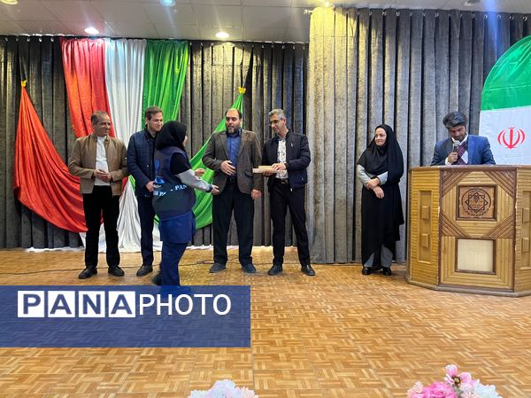 همایش تجلیل از دانش‌آموز خبرنگاران شهرستان آباده