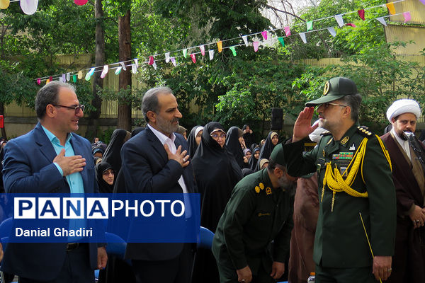 مراسم گلباران محل شهادت استاد شهید مرتضی مطهری 