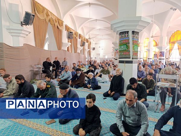 نماز عبادی سیاسی جمعه به امامت امام جمعه موقت شهرستان خلیل آباد