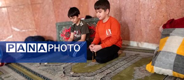 روز دوم اعتکاف پسران آشخانه 