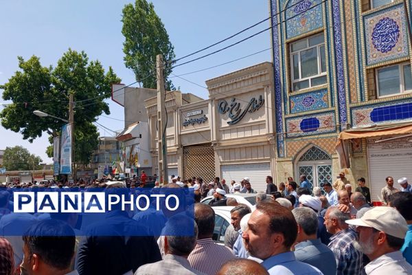 راهپیمایی جمعه خشم و نصر شهرستان قروه