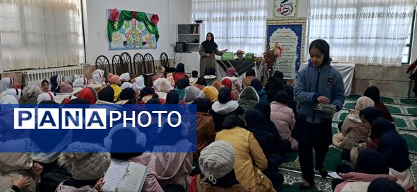 مراسم عزاداری شهادت حضرت هادی(ع) در مدرسه شهید رزمی خلیل آباد