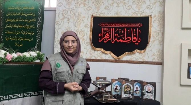 عطر پیکر مطهر شهید گمنام در دبیرستان شاهد نسیم سبحان