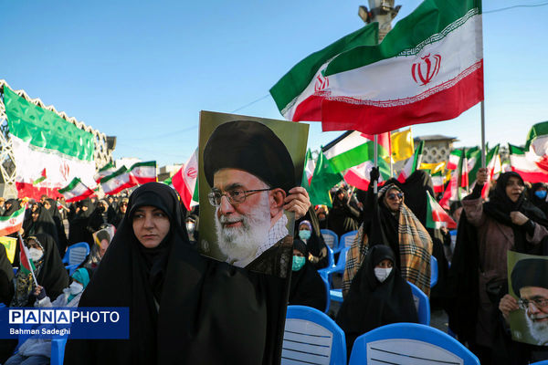 مراسم گرامیداشت حماسه ۹ دی - تهران