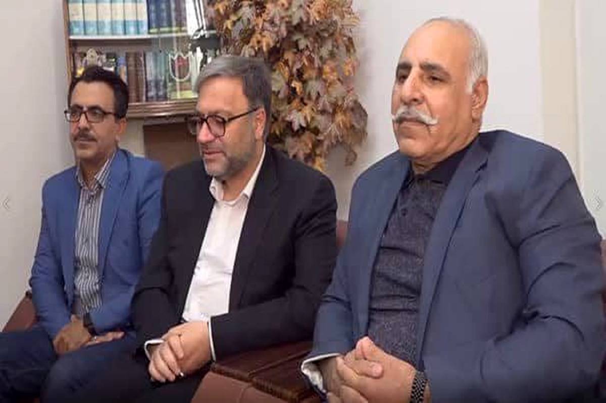 دیدار مدیر کل صدا و سیمای لرستان با محمد فیضی پیشکسوت رسانه  