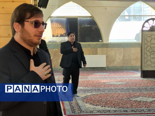 مدرسه شهید رجایی در عزای فاطمه(س) نوای سینه‌زنی سرداد