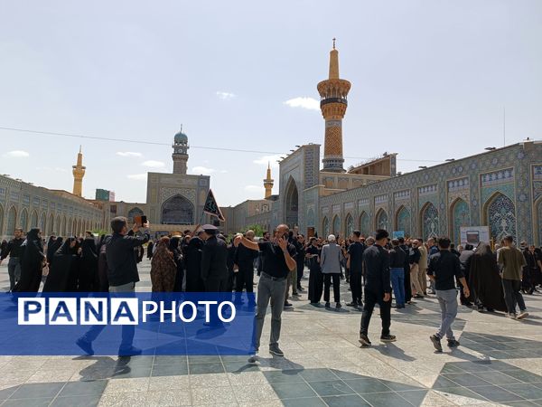 مراسم پیاده‌روی جاماندگان اربعین در مشهد