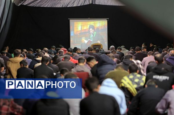 مراسم پرفیض سومین شب احیای لیالی‌القدر در آستان مقدس امام زاده طاهر کرج