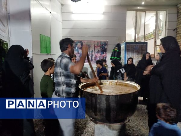 برپایی دیگ سمنوی بی بی رقیه (س)