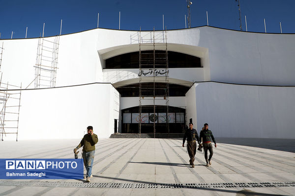 آخرین مراحل بازسازی ورزشگاه آزادی