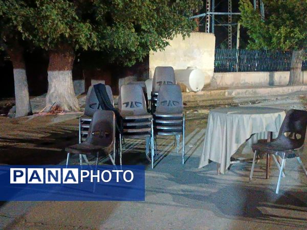گذری بر آماده سازی موکب های راهپیمایی جاماندگان اربعین نیشابور 