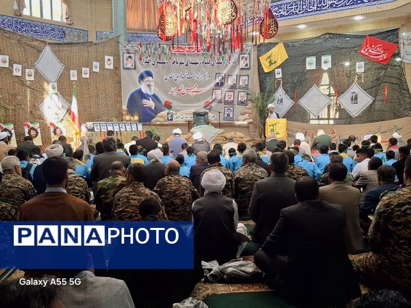 مراسم بزرگداشت شهید طریق‌القدس سید حسن نصرالله