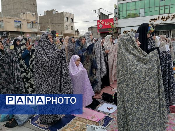  نماز عید فطر در شهرستان آبیک
