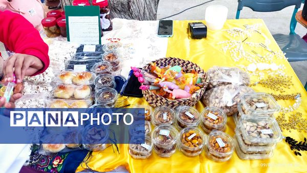 بازارچه کسب و کار دانش‌آموزی در دبستان مولوی فین 