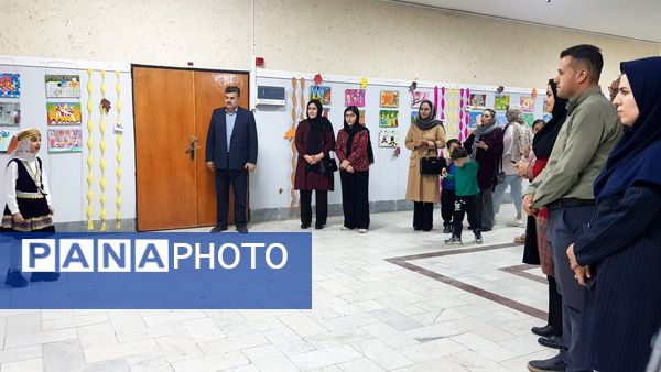 افتتاح نمایشگاه نقاشی کودک در شیروان 