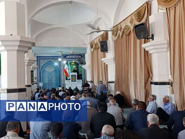 نماز عبادی سیاسی جمعه در شهرستان خلیل آباد 