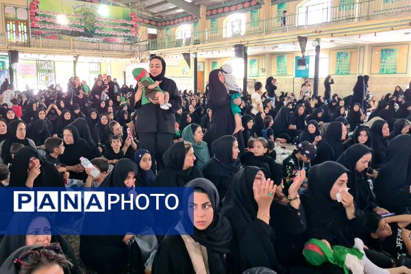 همایش شیرخوارگان حسینی شهرستان آباده