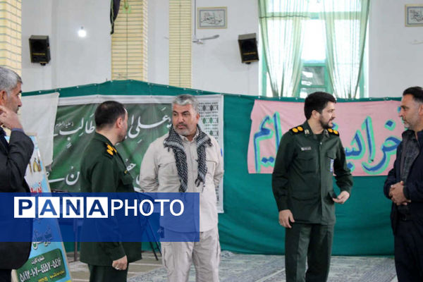 جلوه‌هایی از حلقه‌های صالحین نوجوانان بسیجی در شهر جعفریه