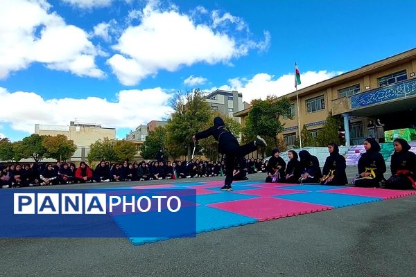 یک روز ورزشی در آموزشگاه شهاب 