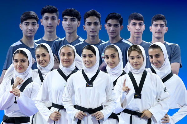 نایب قهرمانی آینده‌سازان تکواندو ایران در قاره کهن