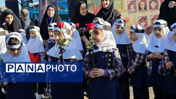 شهید گمنام در اداره کل آموزش پرورش استان گلستان آرام گرفت