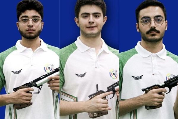 طلای آسیا در خشاب  تیراندازان  پسر ایران؛ قهرمانی تیم  تپانچه ۱۰ متر نوجوانان