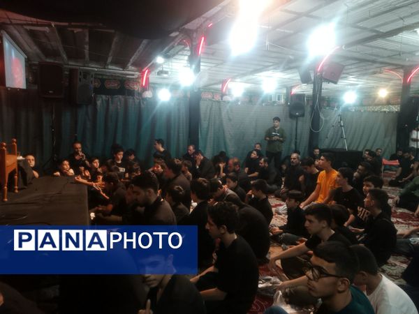 شب هشتم محرم در هیئت الزهرای نیشابور 