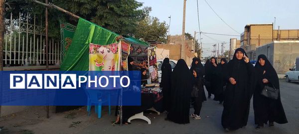 برگزاری مراسم اربعین حسینی در شهرستان خلیل آباد
