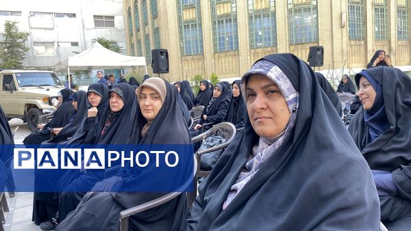 برگزاری صبحگاه مشترک بسیج فرهنگیان به مناسبت هفته دفاع مقدس