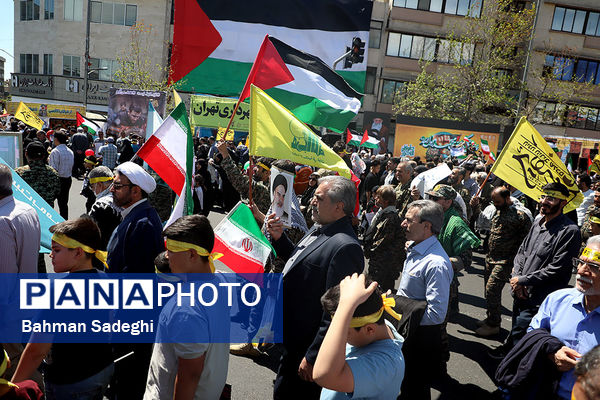 مراسم راهپیمایی روز جهانی قدس در تهران