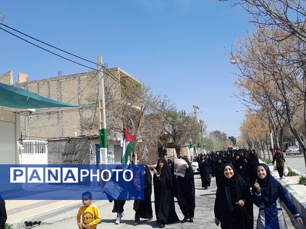 مردم کوهنانی در روز قدس صدای وحدت و مقاومت در برابر ظلم را سر دادند
